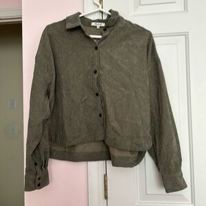 Madewell Corduroy Button Jacket Size Medium